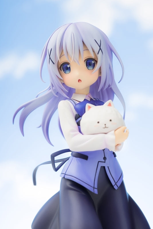 (Bishojo Figure) Is the order a rabbit?? Chino (Cafe Style) 1/7 Complete Figure (Re-release)