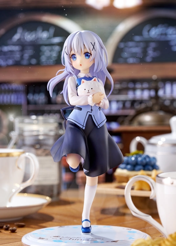 (Bishojo Figure) Is the order a rabbit?? Chino (Cafe Style) 1/7 Complete Figure (Re-release)