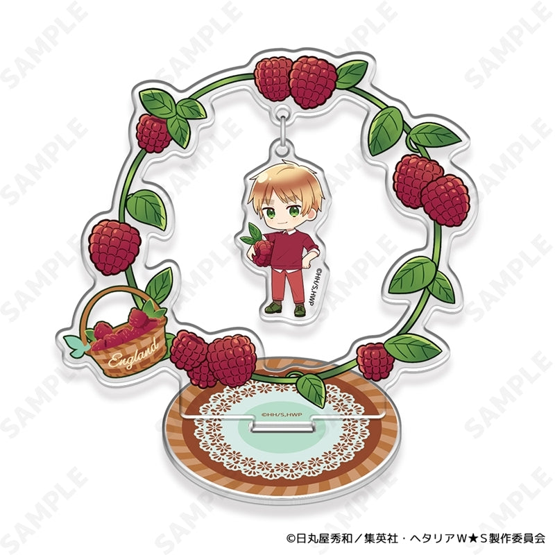 (Goods - Acrylic Stand) Hetalia World★Stars ~Fruit Party~ Yurakko Acrylic Stand 5. England