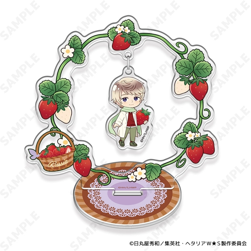(Goods - Acrylic Stand) Hetalia World★Stars ~Fruit Party~ Yurakko Acrylic Stand 7. Russia