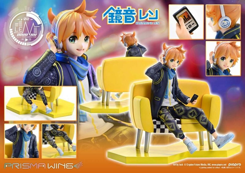 (Figure) PRISMA WING Piapro Characters Kagamine Len "Art by lack" 1/7 Complete Figure