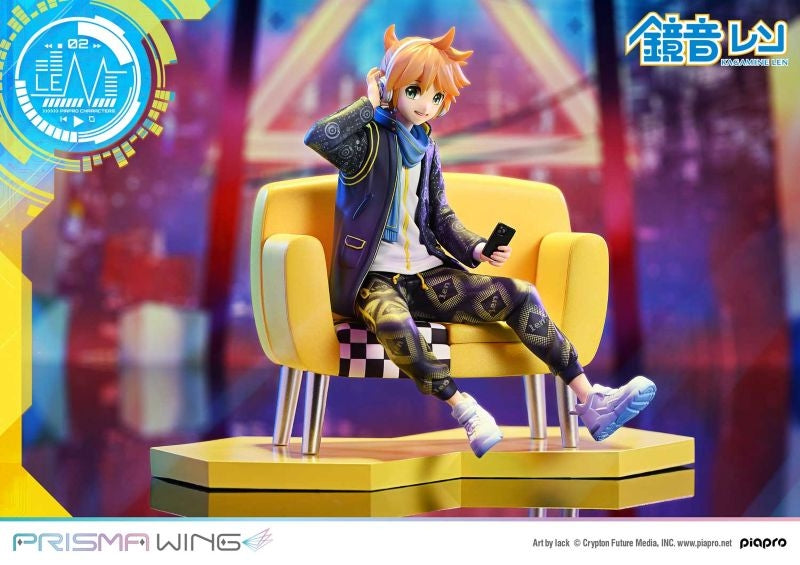 (Figure) PRISMA WING Piapro Characters Kagamine Len "Art by lack" 1/7 Complete Figure