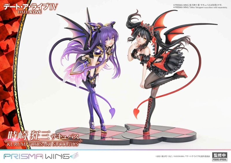 (Bishojo Figure) PRISMA WING Date A Live Kurumi Tokisaki Succubus 1/7 Complete Figure