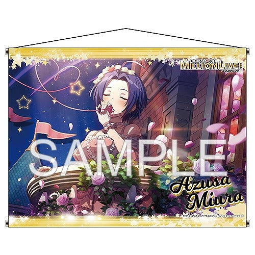 (Goods - Tapestry) THE IDOLM@STER MILLION LIVE! B2 Tapestry - Lovely Azusa Miura + Ver.