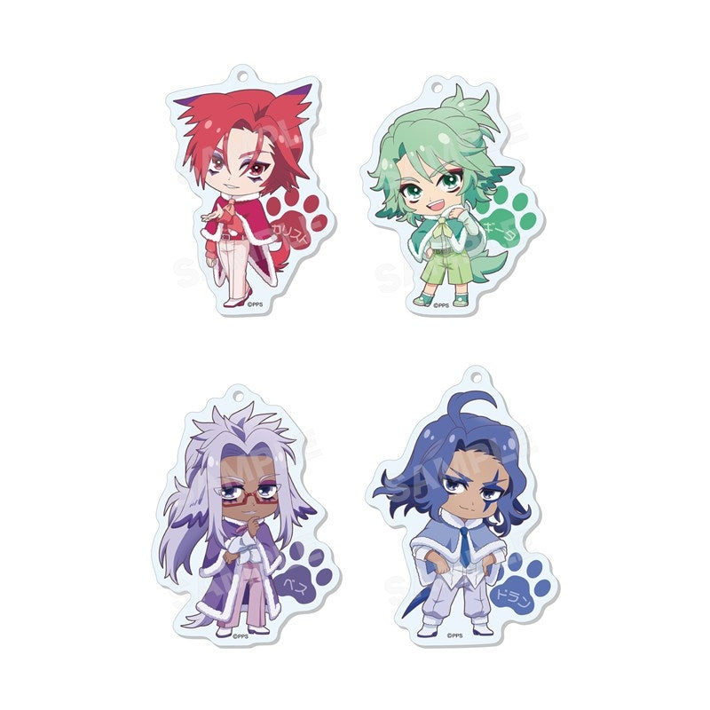 (1BOX=9)(Goods - Keychain) Princession Orchestra Acrylic Keychain/01 (9 Types)