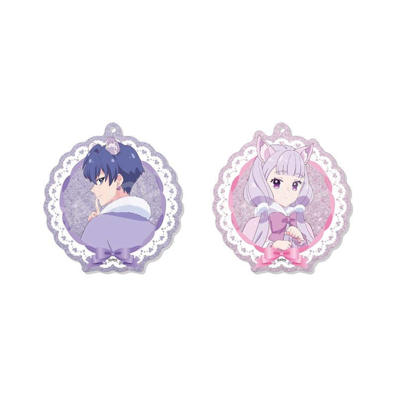 (1BOX=5)(Goods - Keychain) Princession Orchestra Animal Ears ver. Metallic Acrylic Keychain/01 5 Types Total