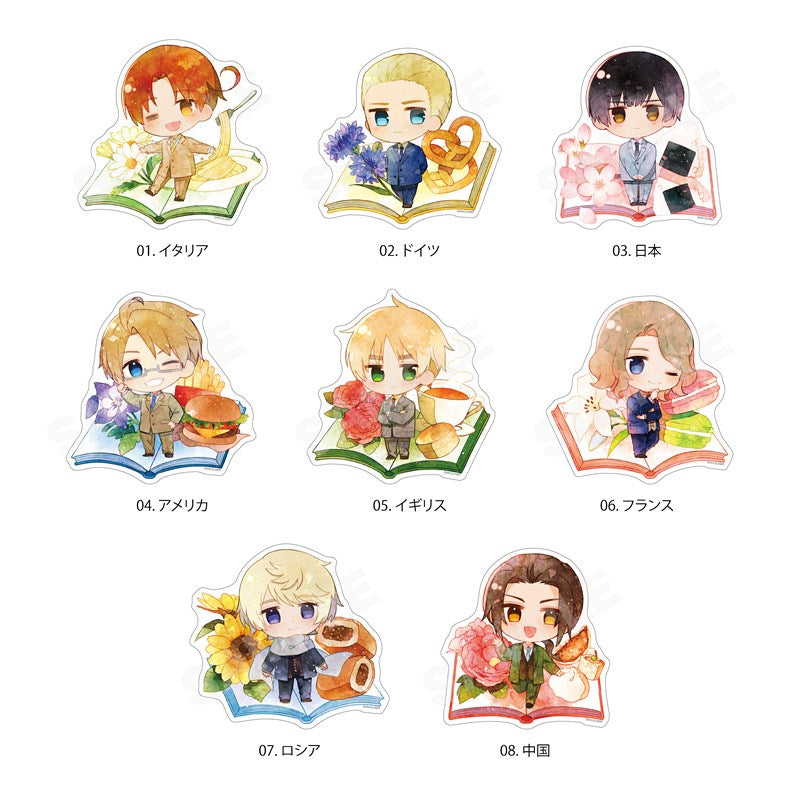 (Goods - Sticker) Hetalia World★Stars Chara Art Sticker /04 America