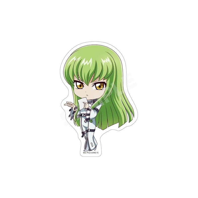 (Goods - Sticker) CODE GEASS Lelouch of the Rebellion NAVI ME Sticker /03 C. C.