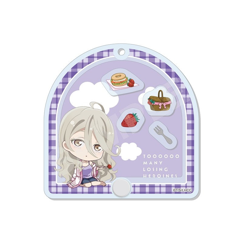(Goods - Keychain) Too Many Losing Heroines! Shakashaka Shakable Acrylic Keychain /07 Yumeko Shikiya