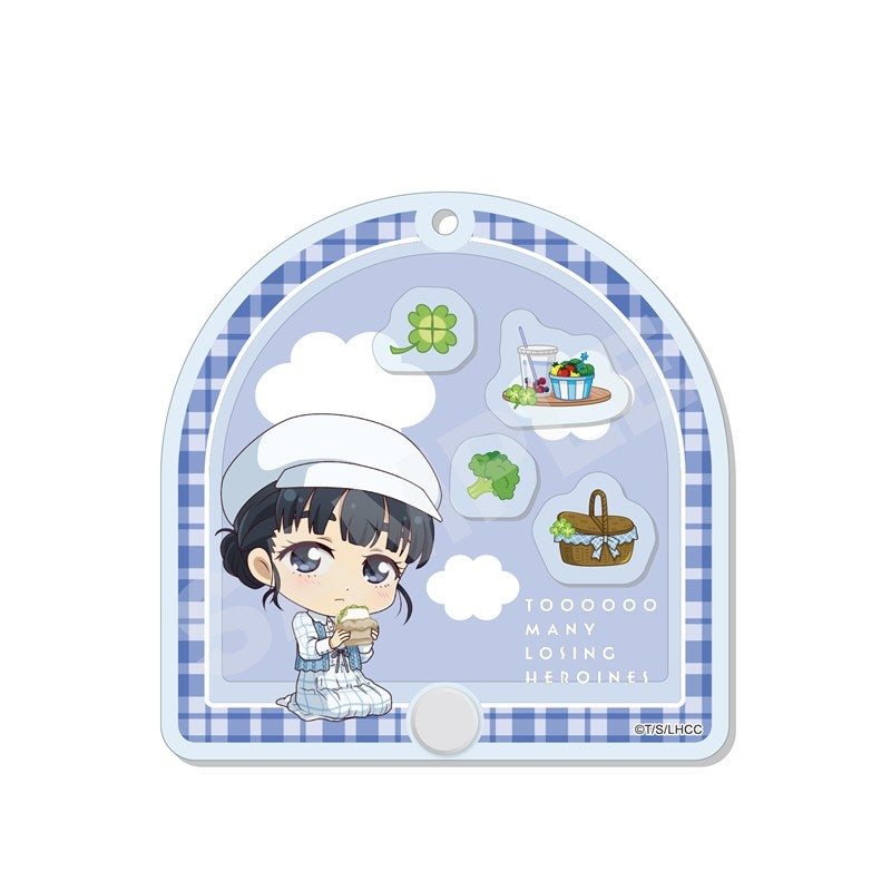 (Goods - Keychain) Too Many Losing Heroines! Shakashaka Shakable Acrylic Keychain /09 Tiara Basori