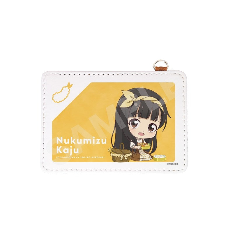 (Goods - Pass Case) Too Many Losing Heroines! Leather Pass Case /05 Kaju Nukumizu
