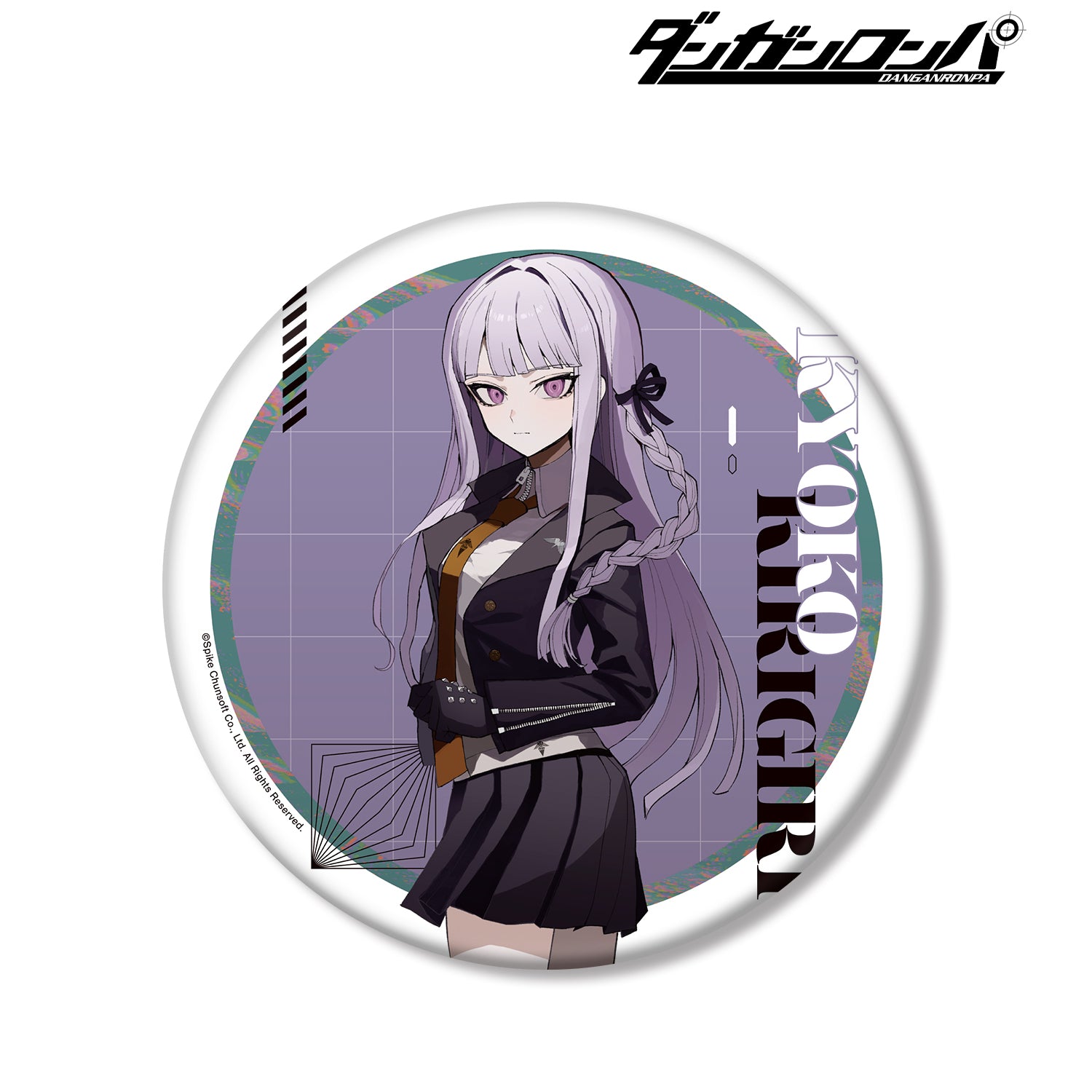 (Goods - Badge) Danganronpa Series Exclusive Art Kyoko Kirigiri Art by sakusya2 BIG Button Badge