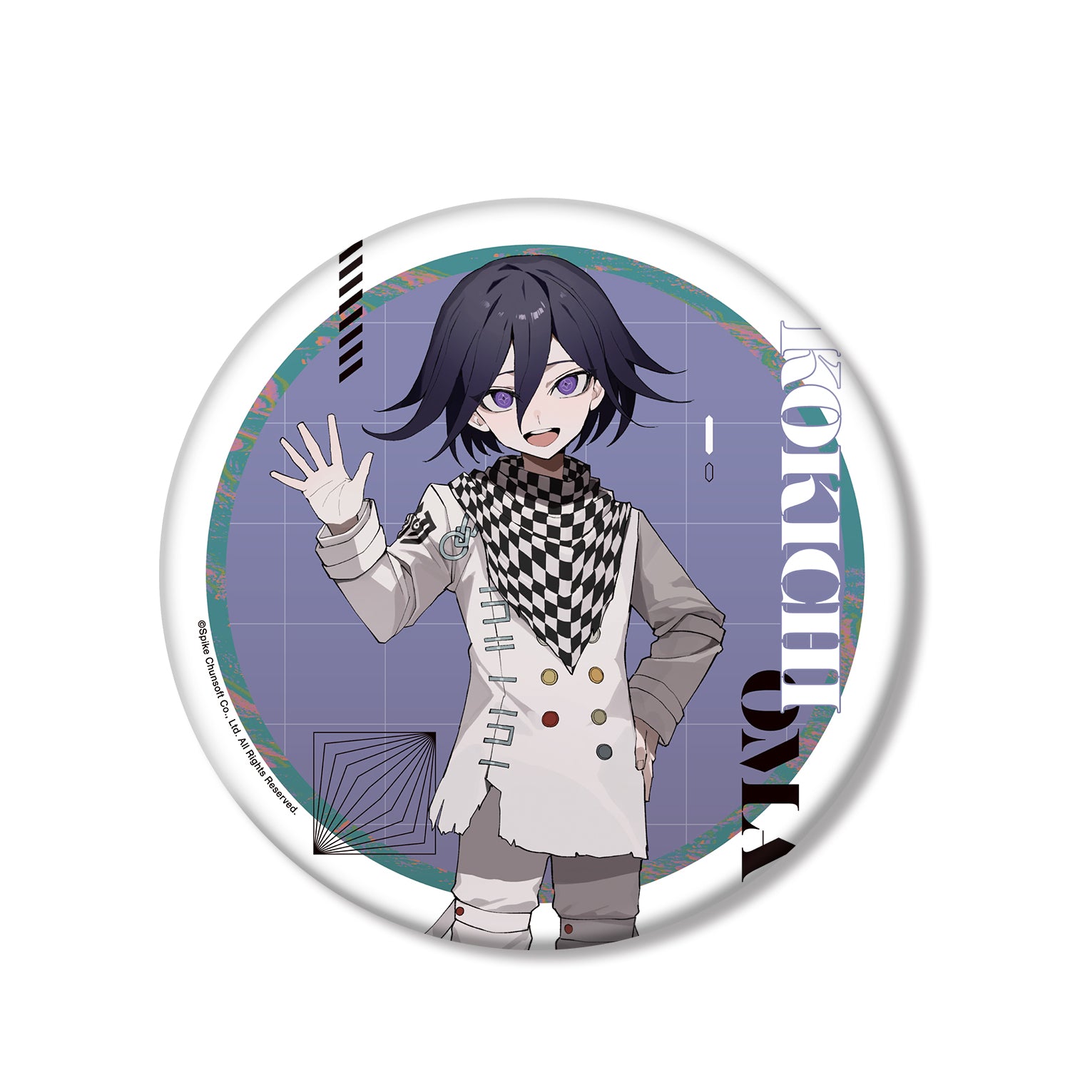 (Goods - Badge) Danganronpa Series Exclusive Art Kokichi Ouma Art by sakusya2 BIG Button Badge