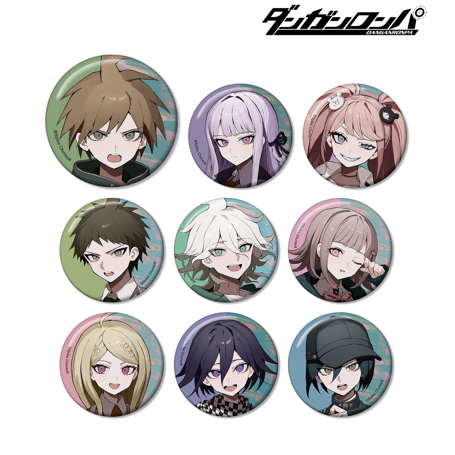 (Goods - Badge) Danganronpa Series Exclusive Art Art by sakusya2 Trading Button Badge