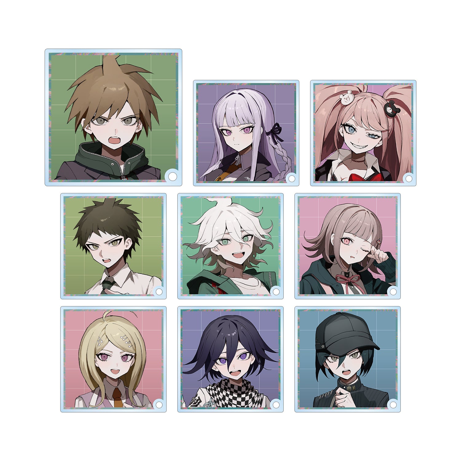 (Goods - Ornament) Danganronpa Series Exclusive Art Art by sakusya2 Trading Acrylic Stand Panel