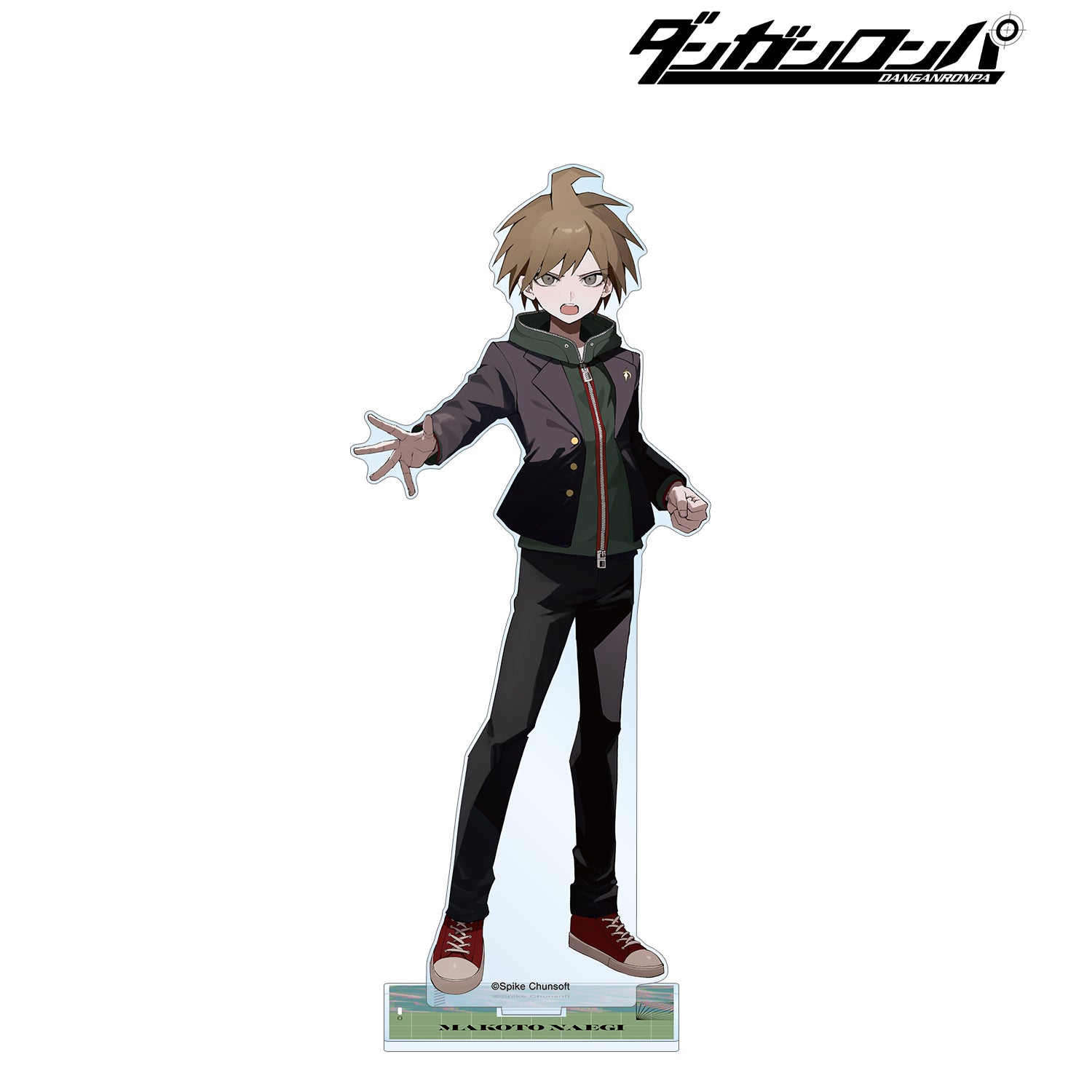 (Goods - Acrylic Stand) Danganronpa Series Exclusive Art Makoto Naegi Art by sakusya2 BIG Acrylic Stand