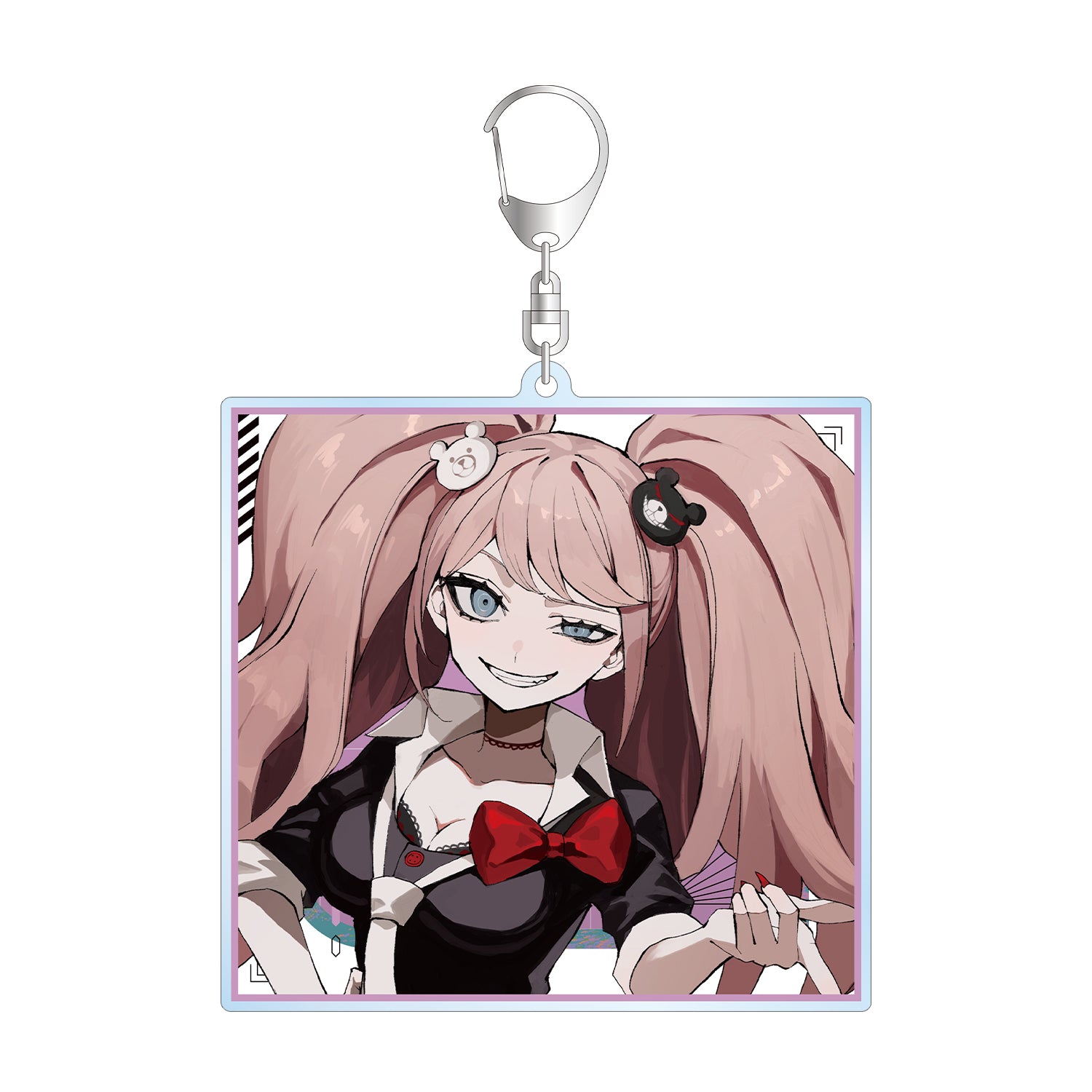 (Goods - Keychain) Danganronpa Series Exclusive Art Junko Enoshima Art by sakusya2 BIG Acrylic Keychain