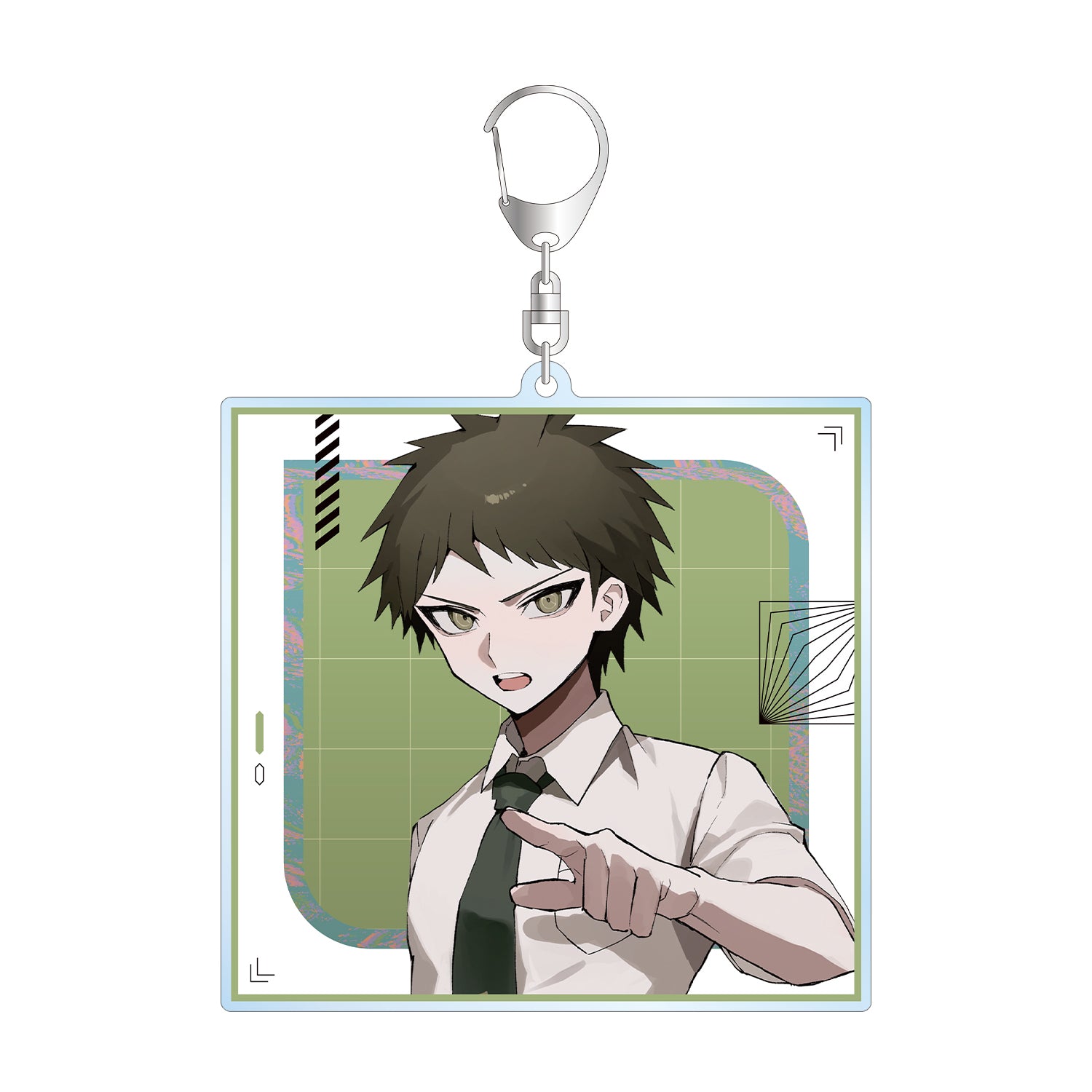 (Goods - Keychain) Danganronpa Series Exclusive Art Hajime Hinata Art by sakusya2 BIG Acrylic Keychain