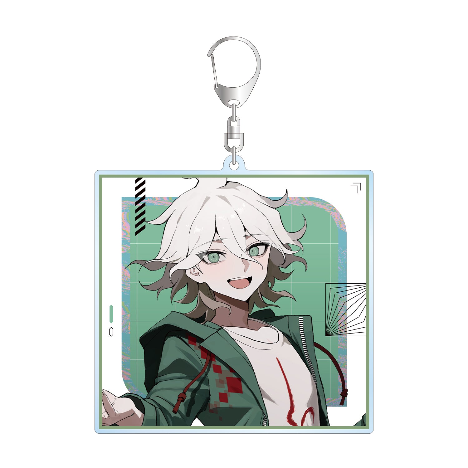 (Goods - Keychain) Danganronpa Series Exclusive Art Nagito Komaeda Art by sakusya2 BIG Acrylic Keychain