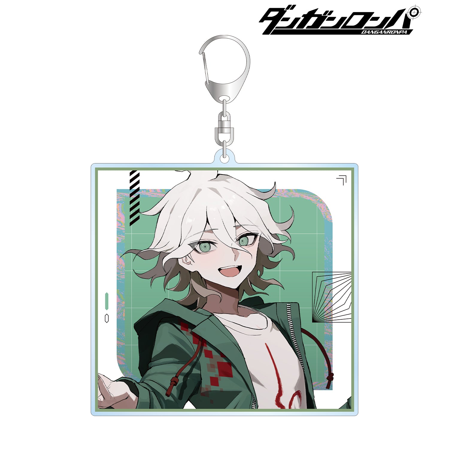 (Goods - Keychain) Danganronpa Series Exclusive Art Nagito Komaeda Art by sakusya2 BIG Acrylic Keychain