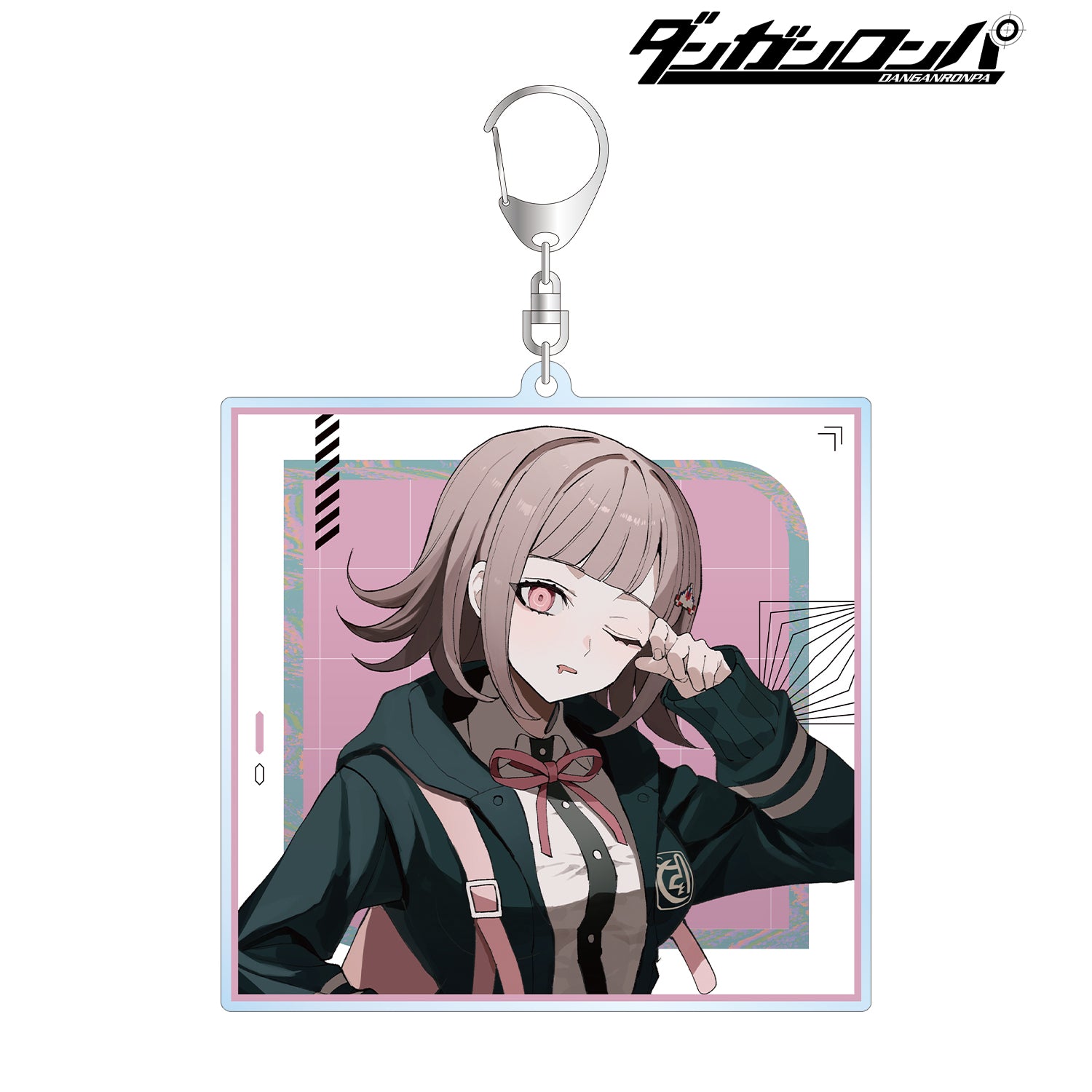 (Goods - Keychain) Danganronpa Series Exclusive Art Chiaki Nanami Art by sakusya2 BIG Acrylic Keychain