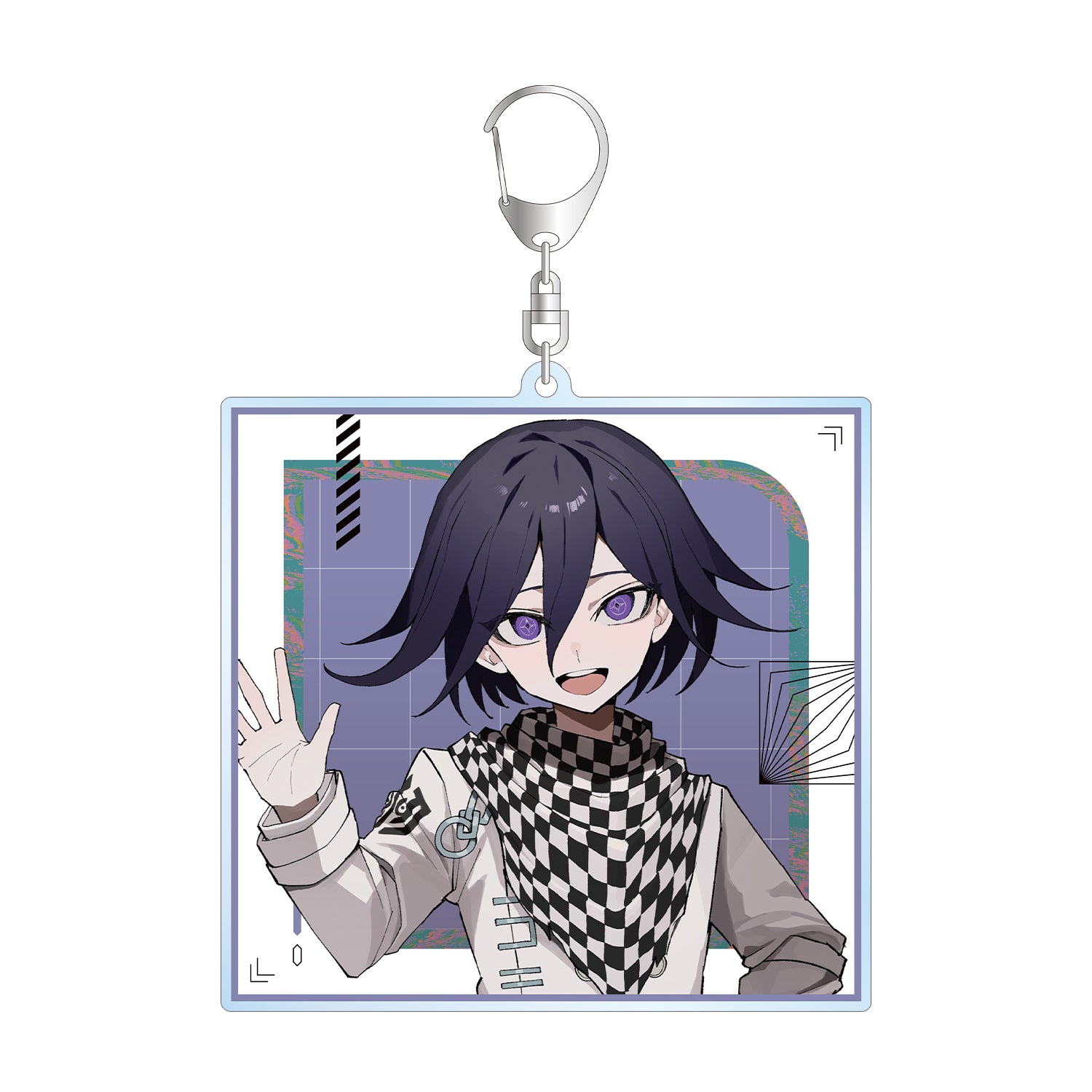 (Goods - Keychain) Danganronpa Series Exclusive Art Kokichi Ouma Art by sakusya2 BIG Acrylic Keychain