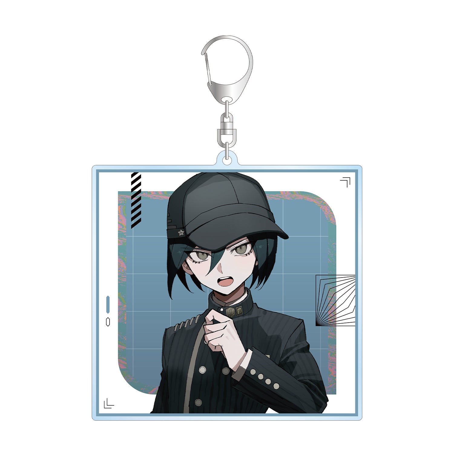 (Goods - Keychain) Danganronpa Series Exclusive Art Shuichi Saihara Art by sakusya2 BIG Acrylic Keychain