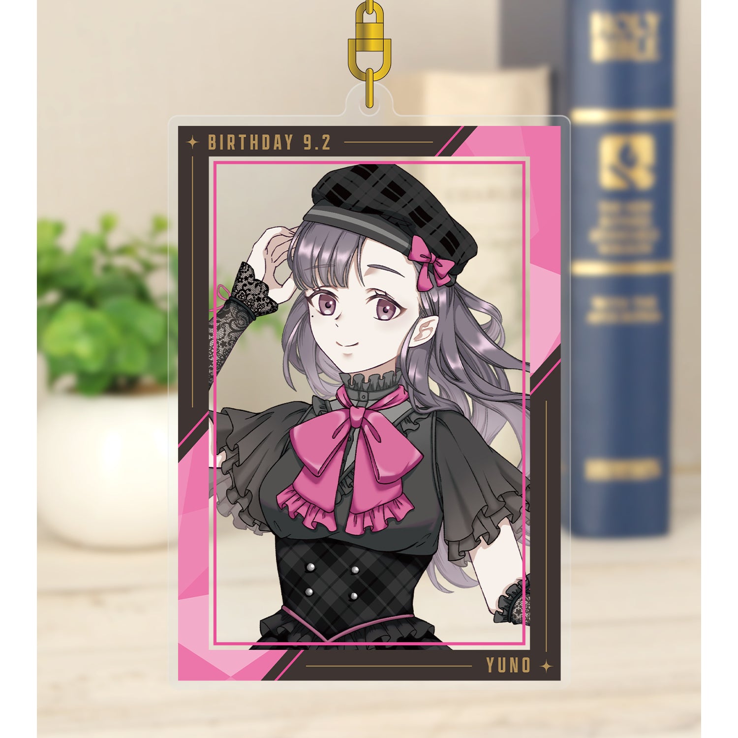 (Goods - Keychain) MILGRAM Exclusive Art Yuno Birthday ver. Vol.2 BIG Acrylic Keychain
