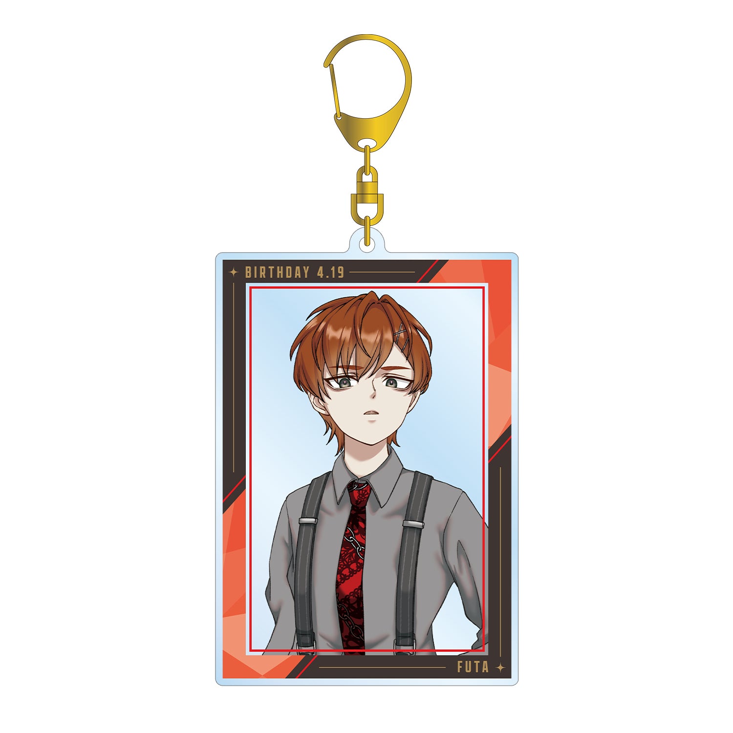 (Goods - Key Chain) MILGRAM Exclusive Art Futta Birthday ver. Vol.2 BIG Acrylic Key Chain