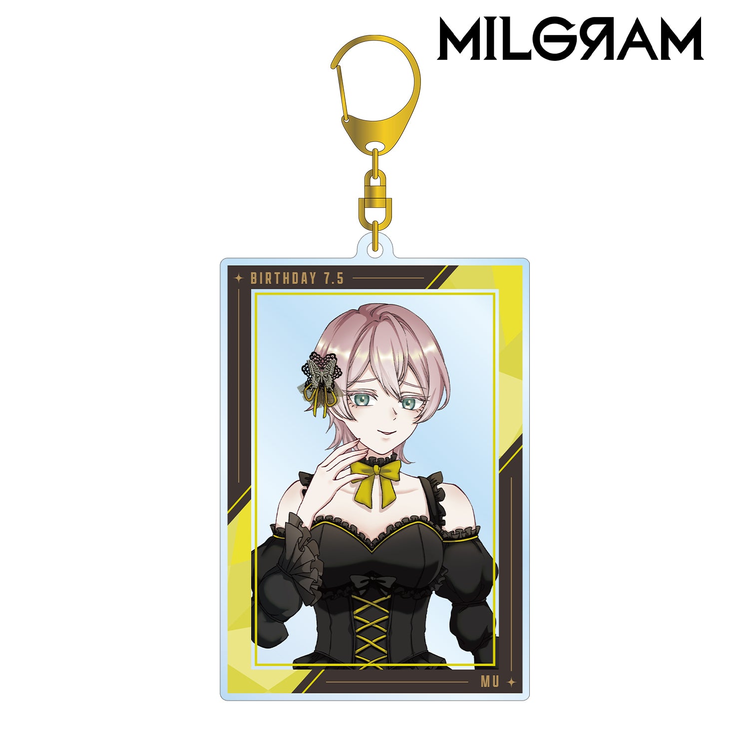 (Goods - Key Chain) MILGRAM Exclusive Art Mu Birthday ver. Vol.2 BIG Acrylic Key Chain