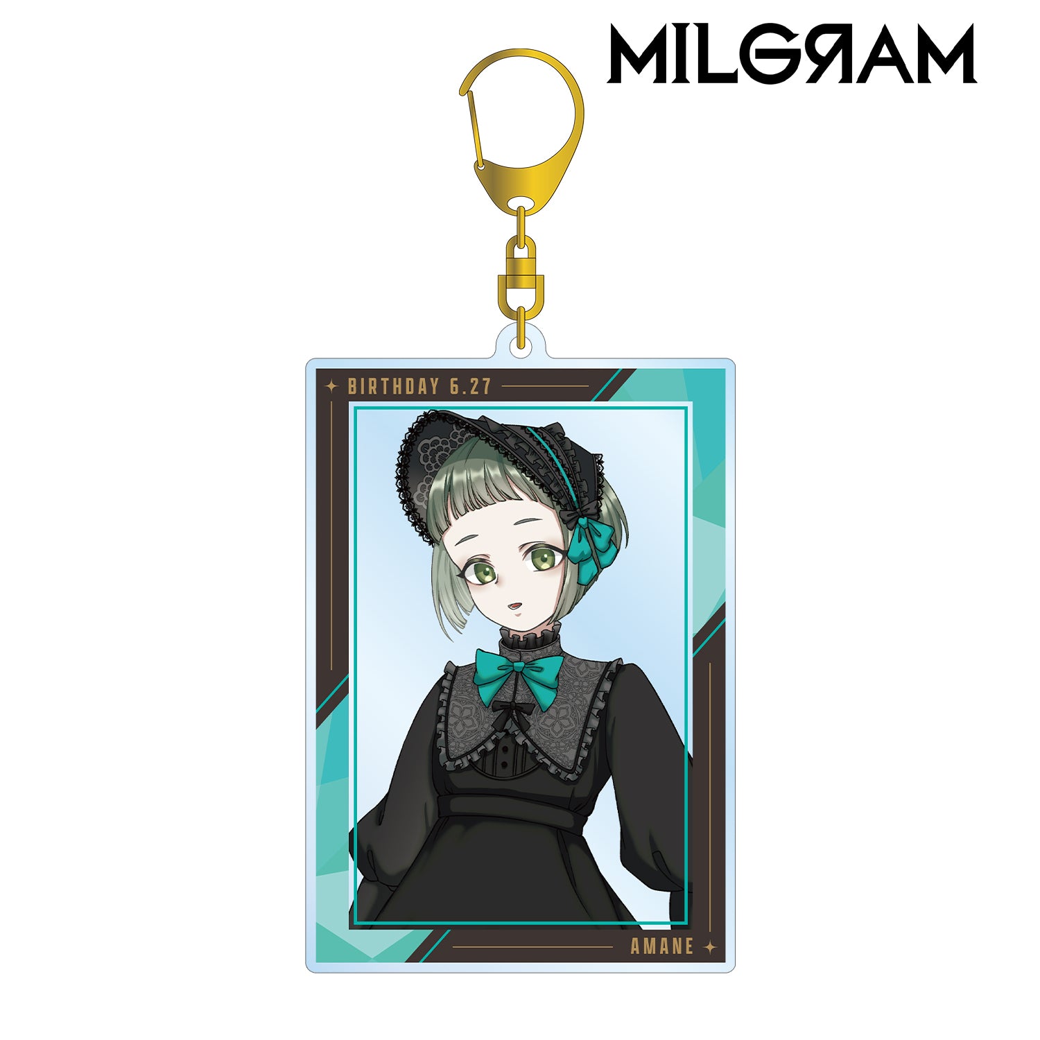 (Goods - Key Chain) MILGRAM Exclusive Art Amane Birthday ver. Vol.2 BIG Acrylic Key Chain