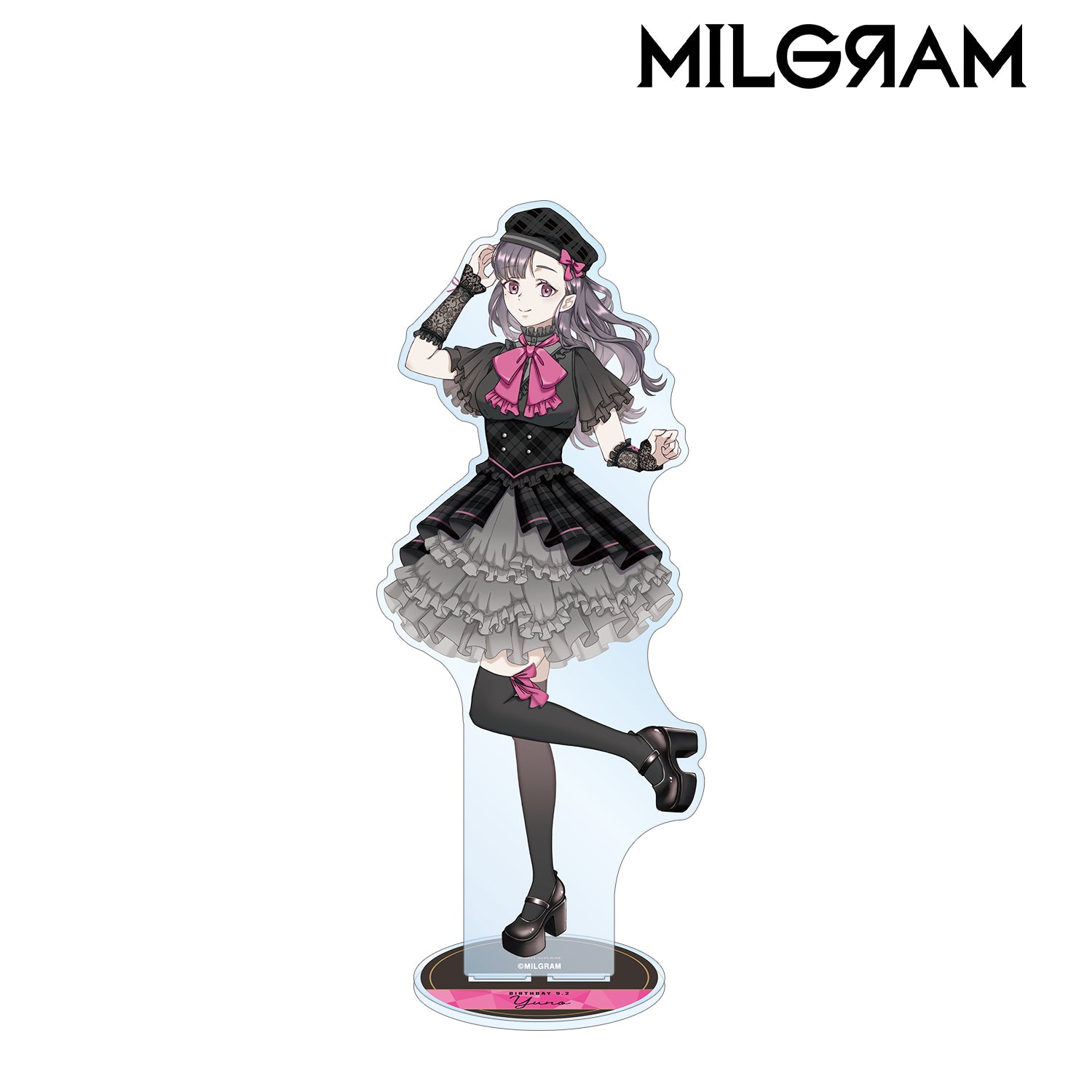 (Goods - Acrylic Stand) MILGRAM Exclusive Art Yuno Birthday ver. Vol.2 Large crylic Stand