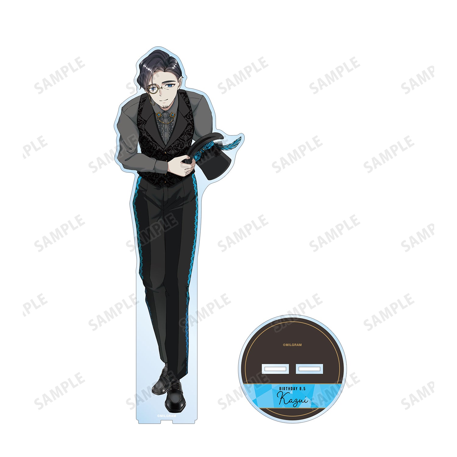 (Goods - Acrylic Stand) MILGRAM Exclusive Art Kazui Birthday ver. Vol.2 Large Acrylic Stand