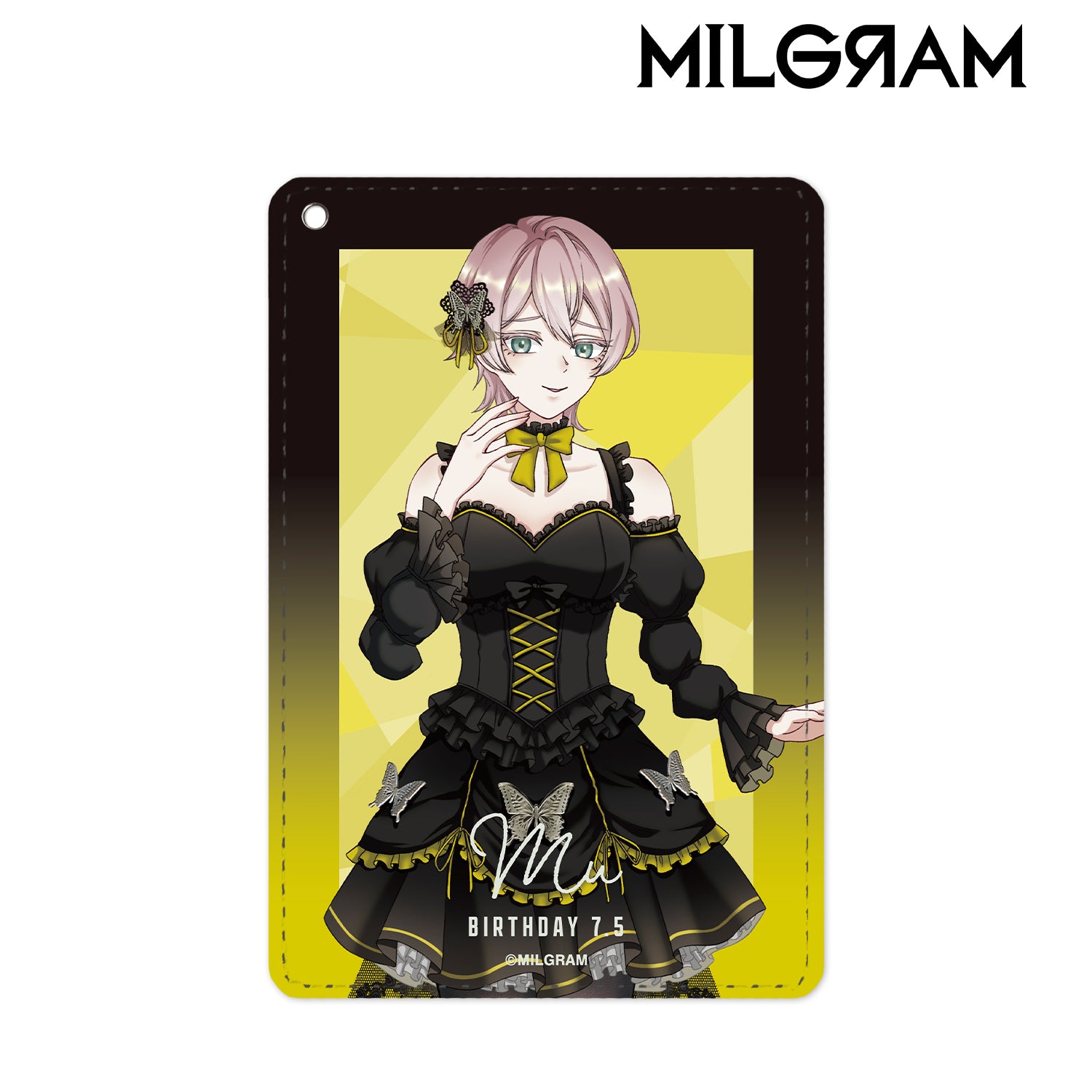 (Goods - Pass Case) MILGRAM Exclusive Art Mu Birthday ver. Vol.2 1 Pocket Pass Case