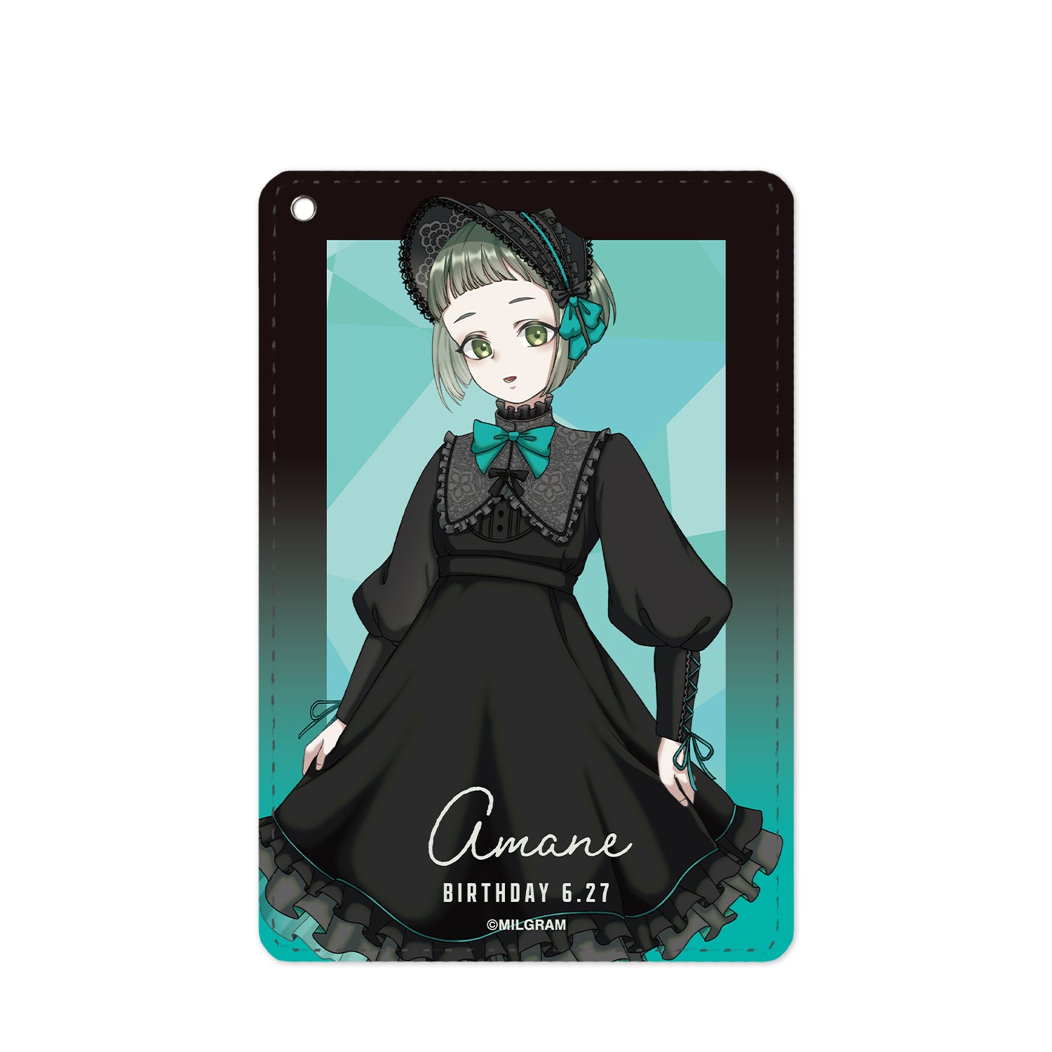 (Goods - Pass Case) MILGRAM Exclusive Art Amane Birthday ver. Vol.2 1 Pocket Pass Case