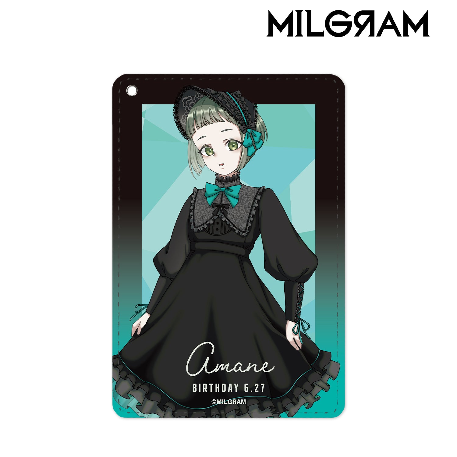 (Goods - Pass Case) MILGRAM Exclusive Art Amane Birthday ver. Vol.2 1 Pocket Pass Case