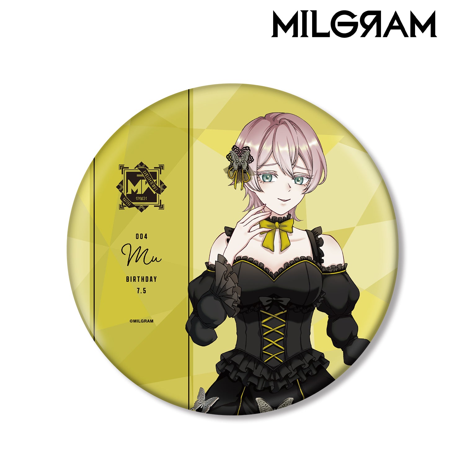 (Goods - Badge) MILGRAM Exclusive Art Mu Birthday ver. Vol.2 BIG Button Badge