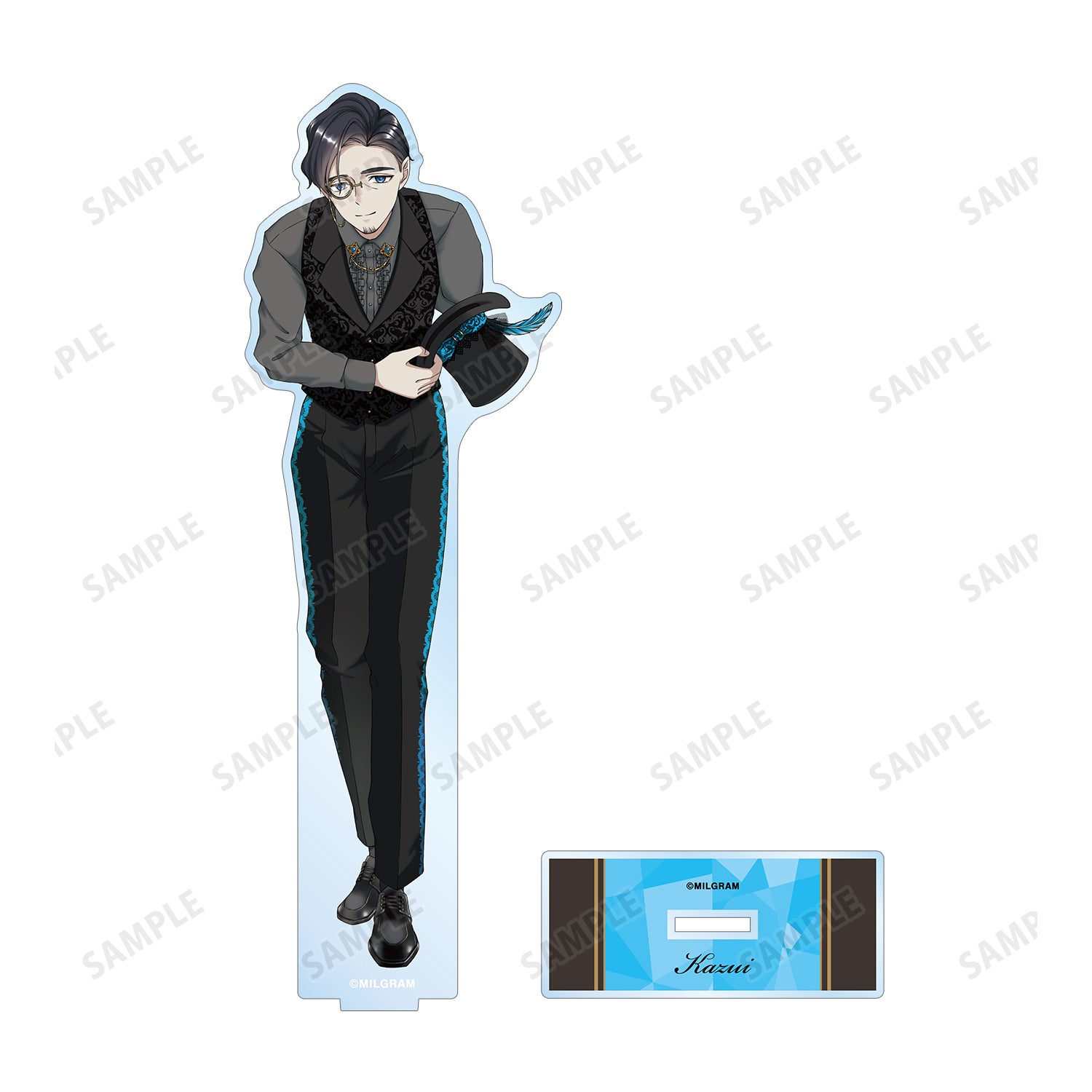 (Goods - Acrylic Stand) MILGRAM Exclusive Art Kazui Birthday ver. Vol.2 BIG Acrylic Stand
