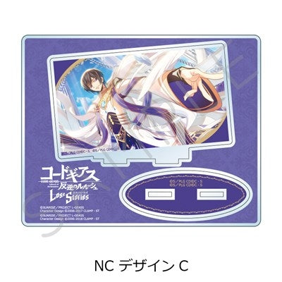 (Goods - Acrylic Stand) CODE GEASS Lelouch of the Rebellion Acrylic Stand NC (Design C) (animate Advance Sales)