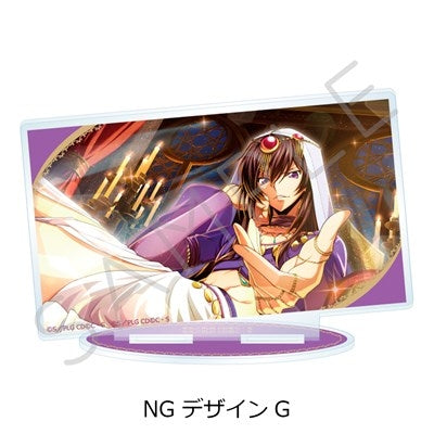 (Goods - Acrylic Stand) CODE GEASS Lelouch of the Rebellion Acrylic Stand NG (Design G) (animate Advance Sales)