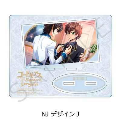 (Goods - Acrylic Stand) CODE GEASS Lelouch of the Rebellion Acrylic Stand NJ (Design J) (animate Advance Sales)