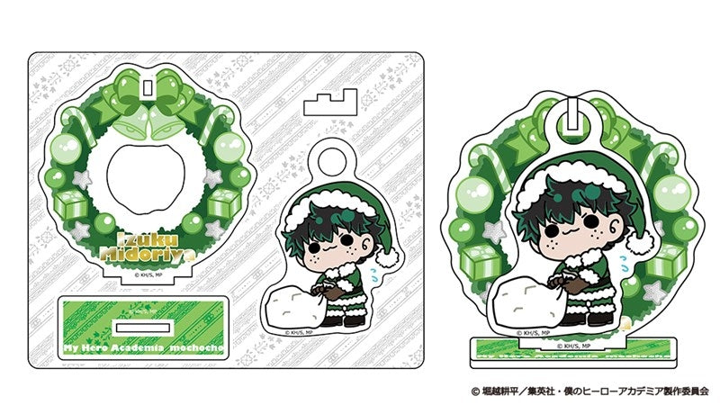 (Goods - Acrylic Stand) My Hero Academia Christmas mochocho Acrylic Stand Izuku Midoriya