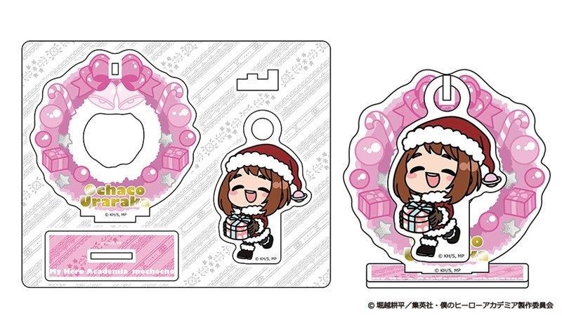 (Goods - Acrylic Stand) My Hero Academia Christmas mochocho Acrylic Stand Ochaco Uraraka