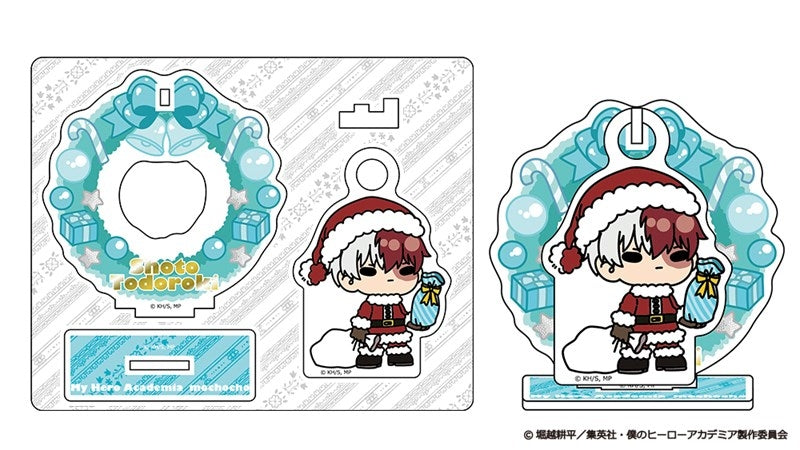 (Goods - Acrylic Stand) My Hero Academia Christmas mochocho Acrylic Stand Shoto Todoroki