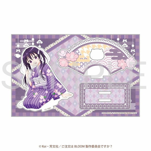 (Goods - Stand Pop) Is the Order a Rabbit? BLOOM Acrylic Stand feat. Exclusive Art (Rize)