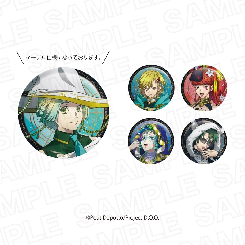 (1BOX=5)(Goods - Badge) TV Anime GNOSIA Random Marble Button Badge
