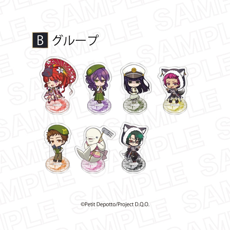 (1BOX=7)(Goods - Acrylic Stand) TV Anime GNOSIA Random Chibi Acrylic Stand B