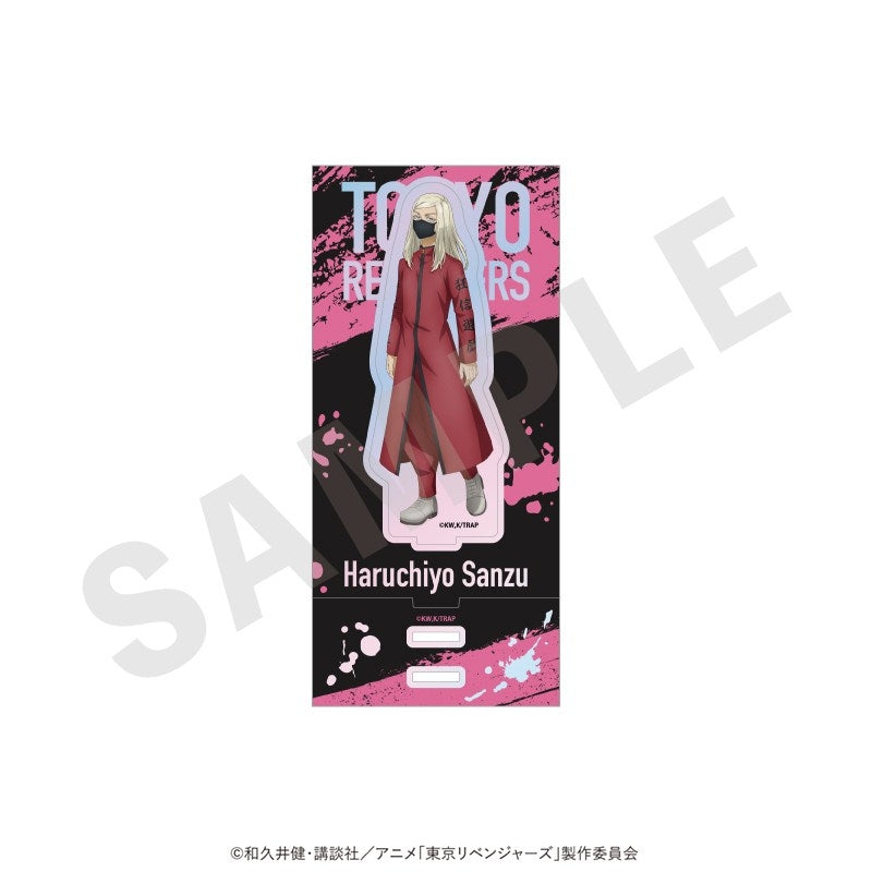 (Goods - Acrylic Stand) TV Anime Tokyo Revengers Iridescent Acrylic Stand w/Background (Haruchiyo Sanzu)