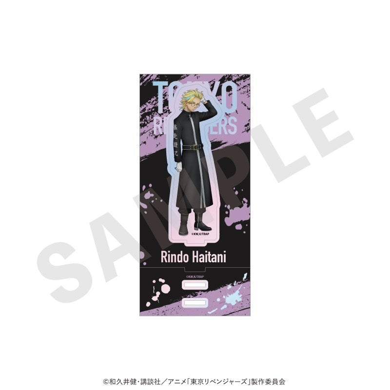 (Goods - Acrylic Stand) TV Anime Tokyo Revengers Iridescent Acrylic Stand w/Background (Rindo Haitani)