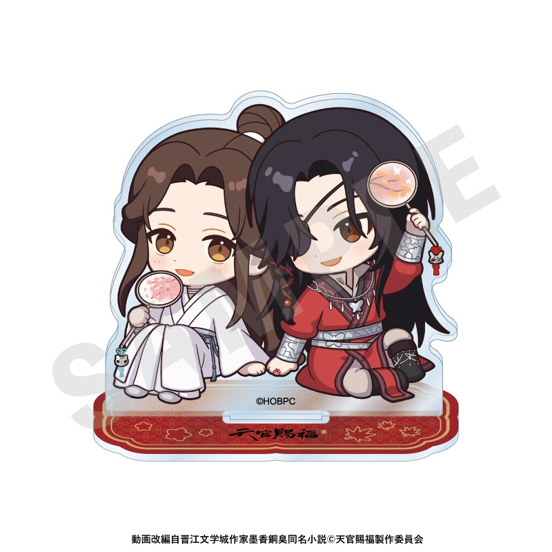 (Goods - Stand Pop) Heaven Official's Blessing Chibi Pair Acrylic Stand